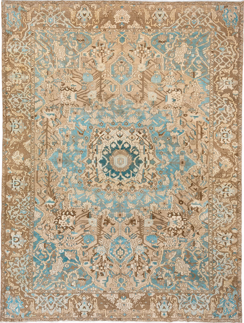 Vintage Baktiary Area Rug (9' x 12')